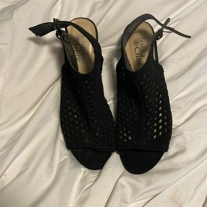 Jessica Cline Blqck Heel, Size 8